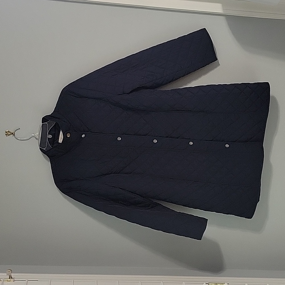 Quilted car coat by Talbots